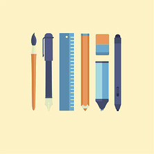 Illustration für Grafikdesign