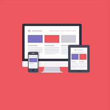 Illustration für Responsive Webdesign